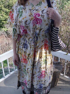 Ladies Bohemian Dress By Aladdin